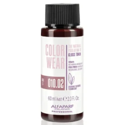 Alfaparf Milano Color Wear Gloss Demi-Permanent Liquid Toner - 010.21 Soft Lightest Violet Ash Blonde 60ml