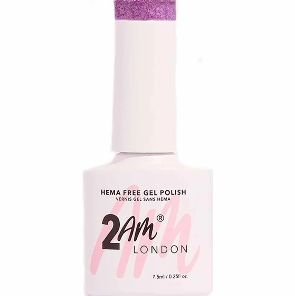 2AM London The Glow Up Collection Reflective Glitter Gel Polish - Just a Girl 7.5ml