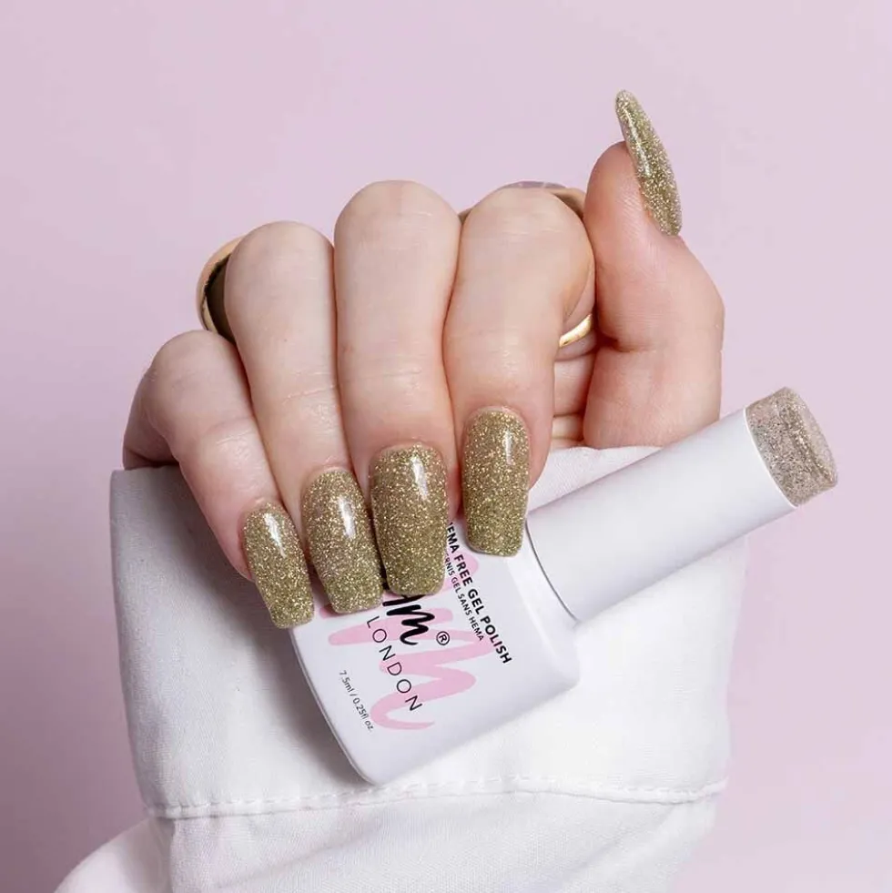 2AM London The Glow Up Collection Reflective Glitter Gel Polish - Just a Girl 7.5ml