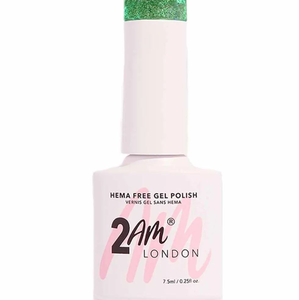 2AM London The Glow Up Collection Reflective Glitter Gel Polish - Just a Girl 7.5ml