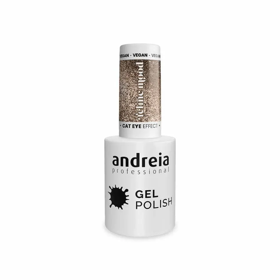 Andreia Professional Cat Eye Effect, Gel Polish FE6 - Emerald Gaze 10.5ml
