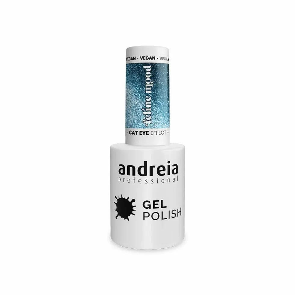 Andreia Professional Cat Eye Effect, Gel Polish FE6 - Emerald Gaze 10.5ml