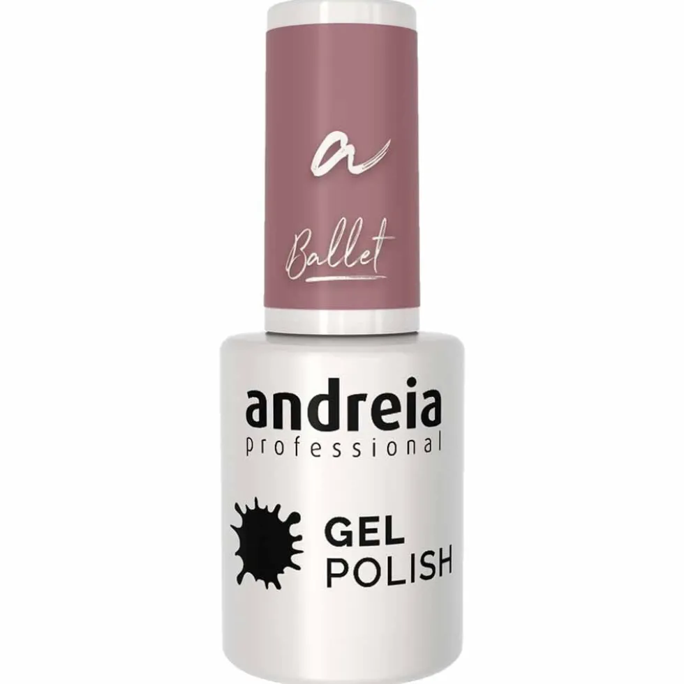 Andreia Professional Gel Polish Ba5 -Ballet Collection Nude Glitter, 10.5ml