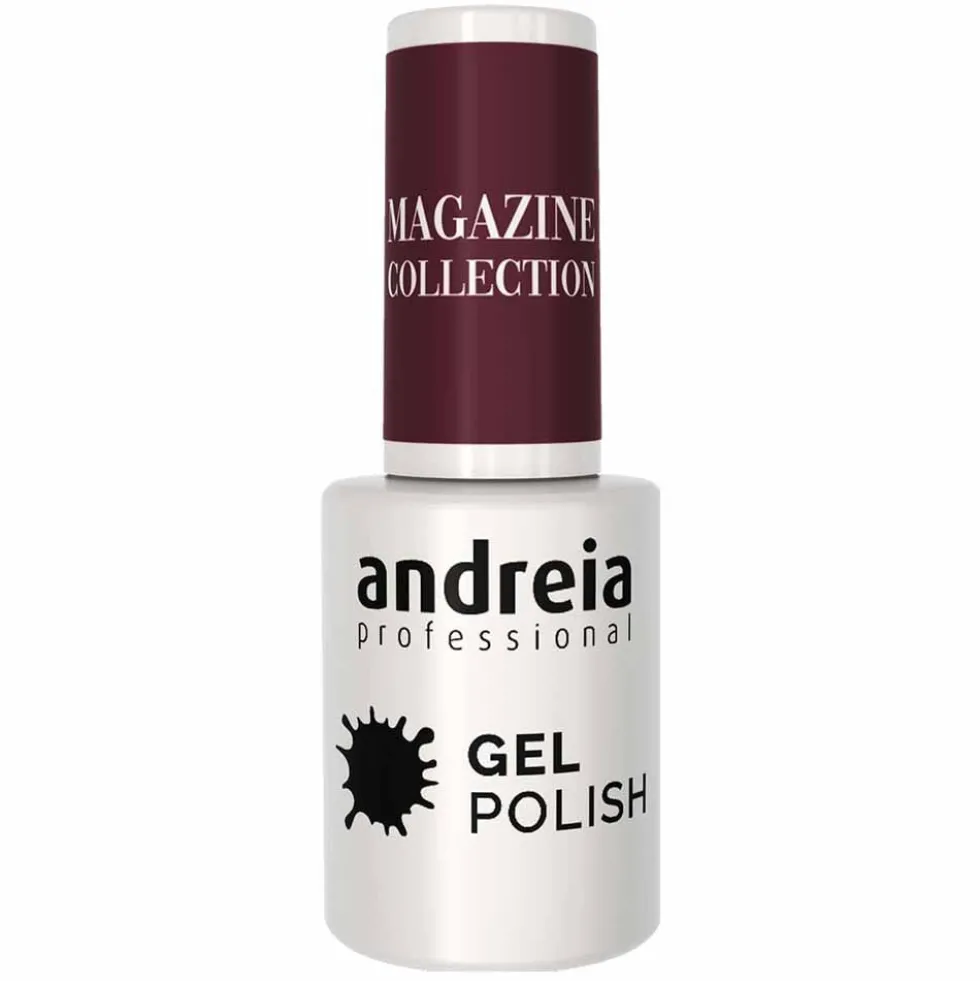 Andreia Professional Gel Polish MZ1 - Magazine Collection Bordeaux, 10.5ml