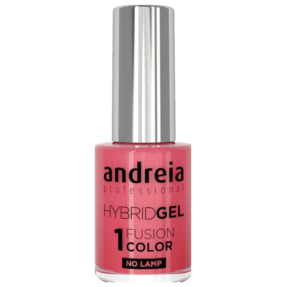Andreia Professional Hybrid Gel Nail Polish - Fusion Color H16 Barbie Pink, 10.5ml
