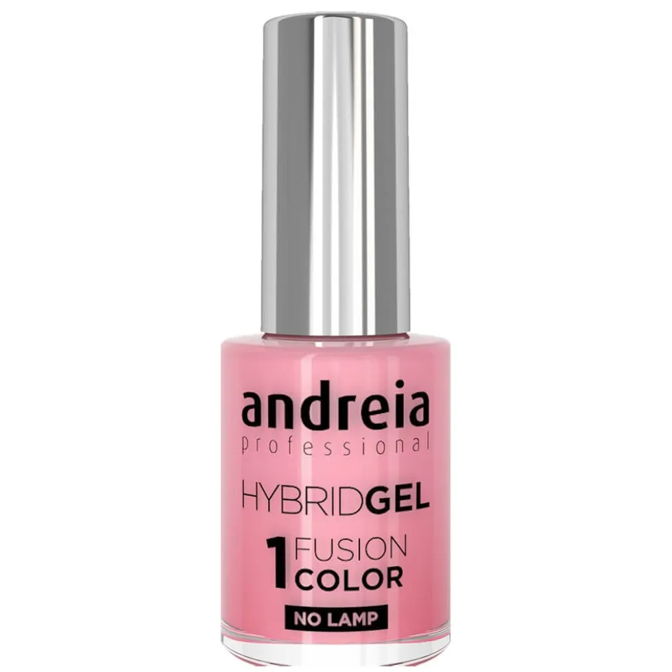 Andreia Professional Hybrid Gel Nail Polish - Fusion Color H16 Barbie Pink, 10.5ml