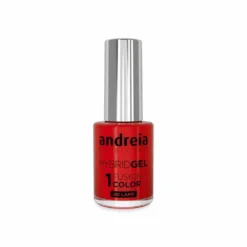 Andreia Professional Hybrid Gel Nail Polish Charmed Collection - Fusion Color H96 Orange Red, 10.5ml