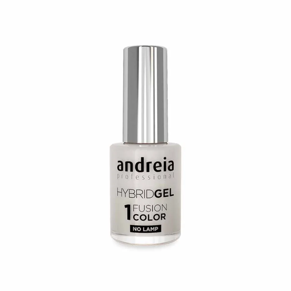 Andreia Professional Hybrid Gel Nail Polish Charmed Collection - Fusion Color H96 Orange Red, 10.5ml