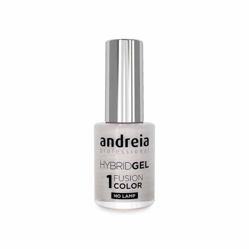 Andreia Professional Hybrid Gel Nail Polish Charmed Collection - Fusion Color H96 Orange Red, 10.5ml