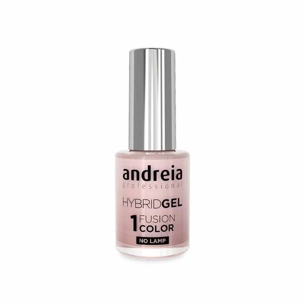 Andreia Professional Hybrid Gel Nail Polish Charmed Collection - Fusion Color H96 Orange Red, 10.5ml