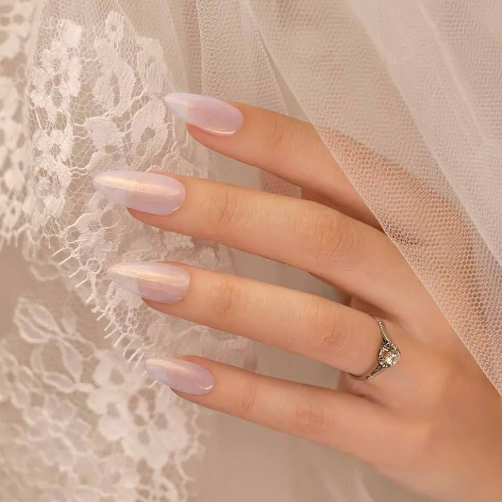 Andreia Professional I Do Collection Gel Polish - ID3 Champagne Nude With Gold Sparkles 10.5ml