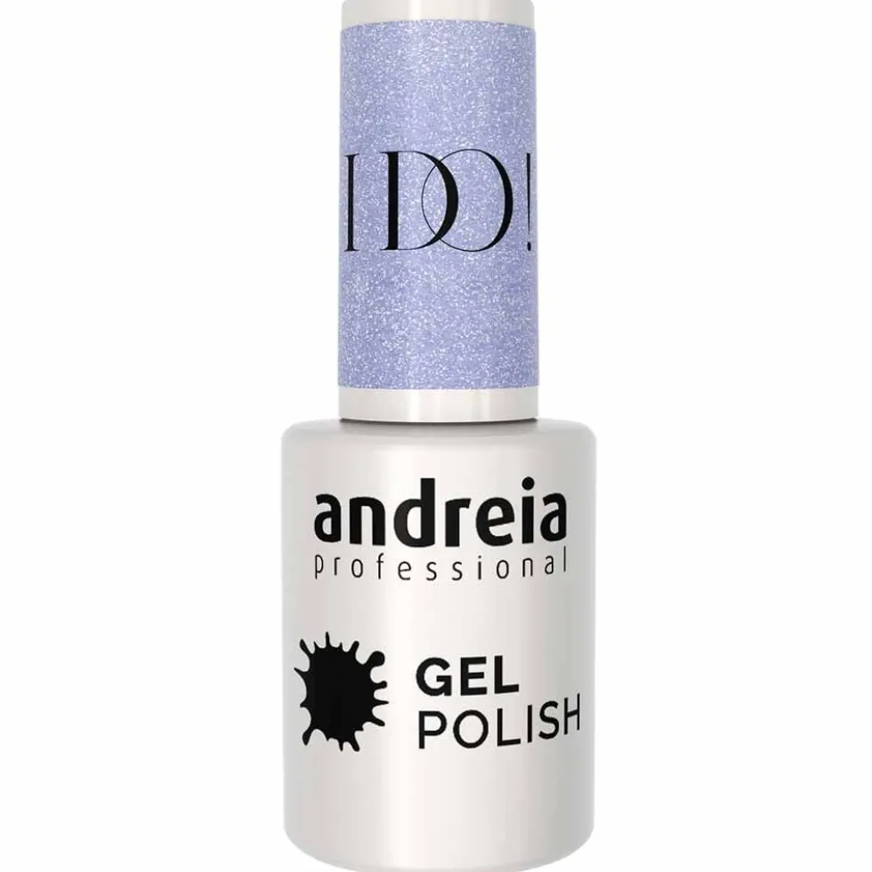 Andreia Professional I Do Collection Gel Polish - ID3 Champagne Nude With Gold Sparkles 10.5ml