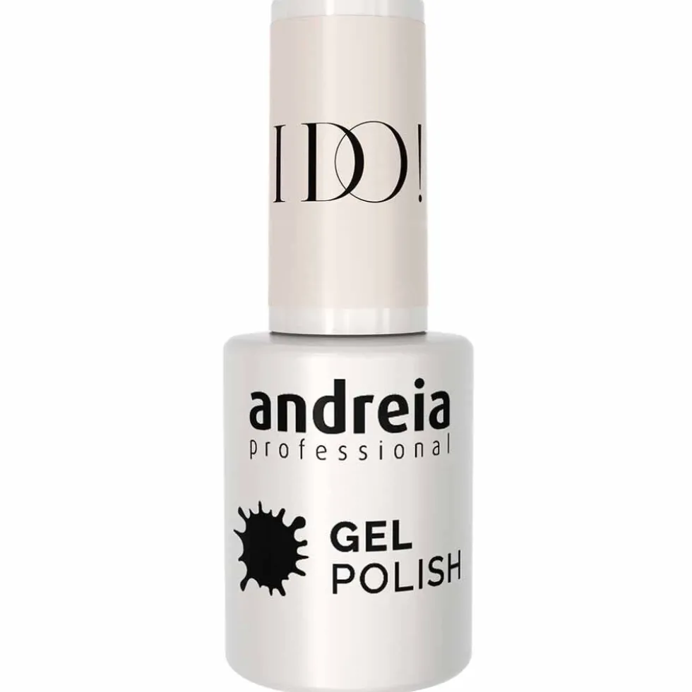 Andreia Professional I Do Collection Gel Polish - ID3 Champagne Nude With Gold Sparkles 10.5ml