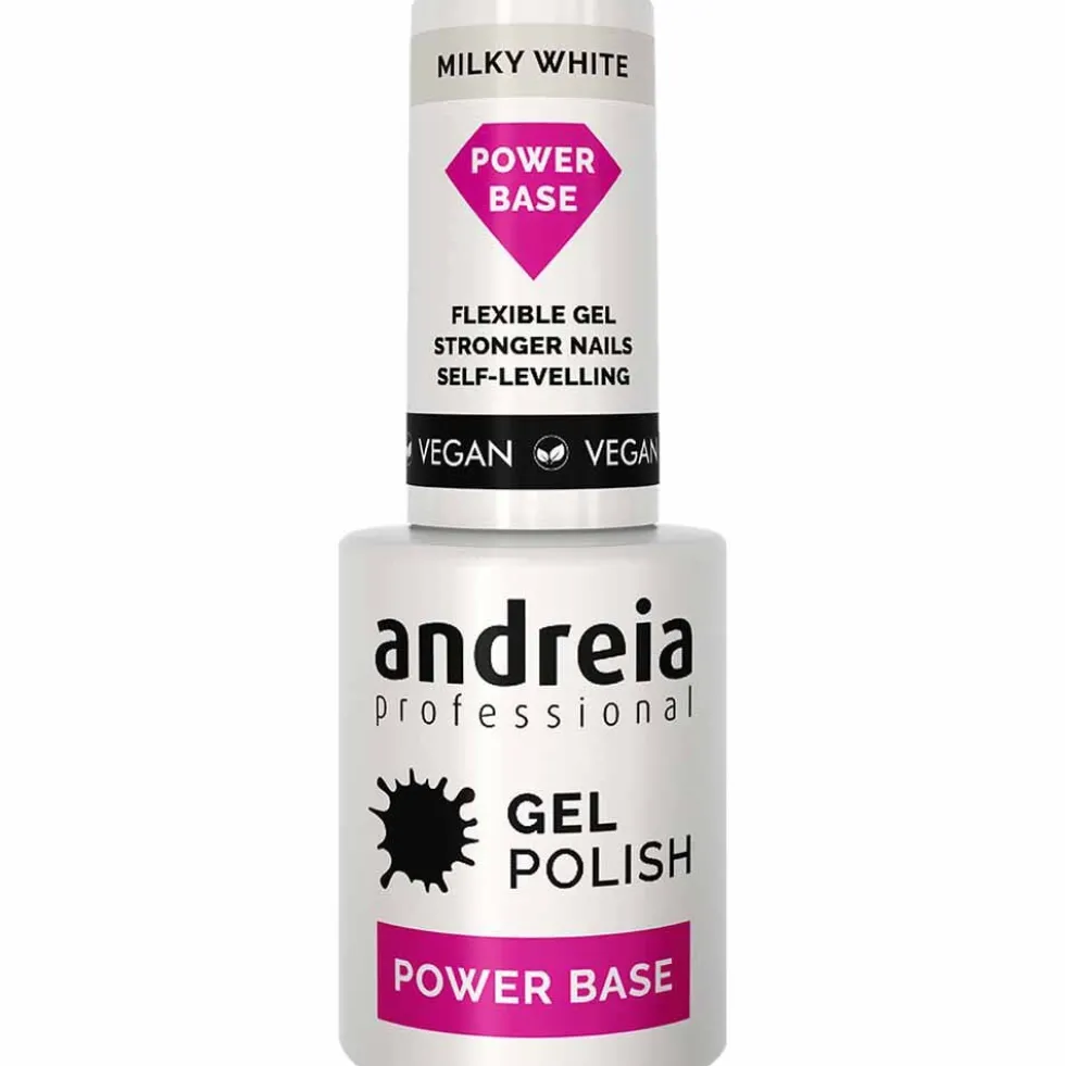 Andreia Professional Power Base Clear - High Viscosity Base Coat, 10.5ml