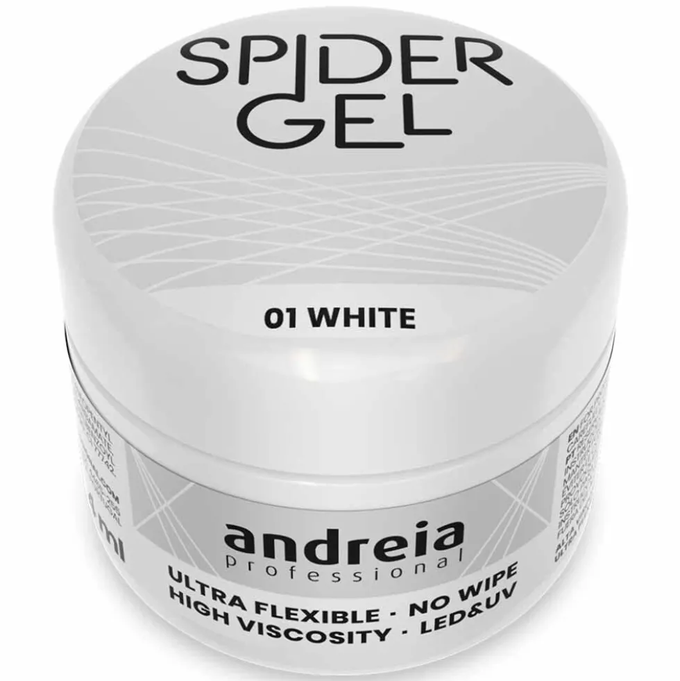 Andreia Professional Spider Gel 02 Black, 4ml