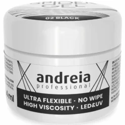 Andreia Professional Spider Gel 02 Black, 4ml
