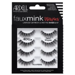 Ardell Faux Mink Demi Wispies Strip Lashes, Pack of 4