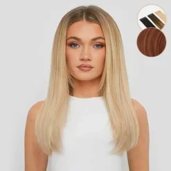Beauty Works Celebrity Choice Slim Line Tape Human Hair Extensions 16 Inch - Amber 48g