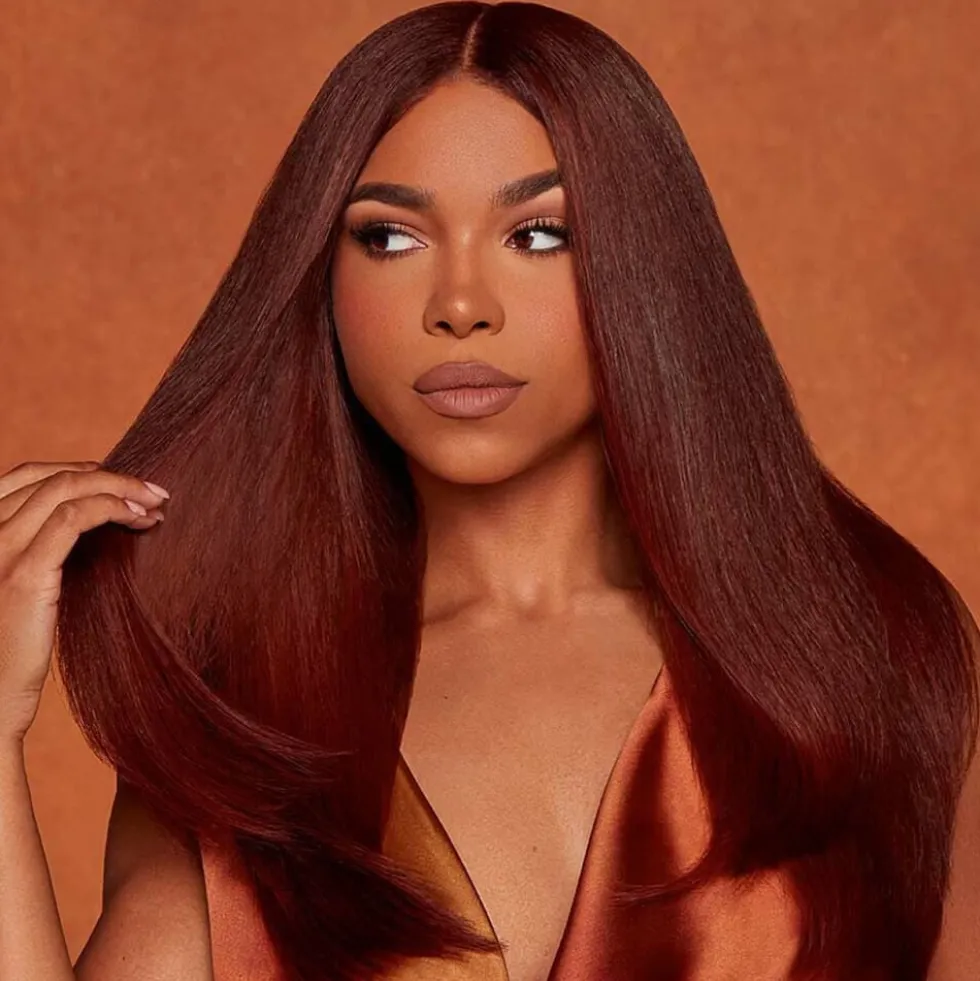 Beauty Works Celebrity Choice Slim Line Tape Human Hair Extensions 16 Inch - Amber 48g