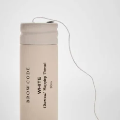 Brow Code Charcoal Mapping Thread - White 30m
