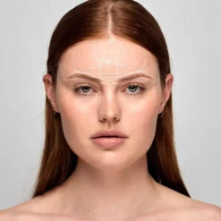 Brow Code Charcoal Mapping Thread - White 30m