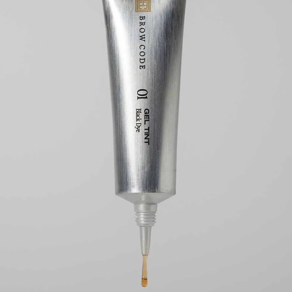 Brow Code Professional Gel Tint - Black 15ml