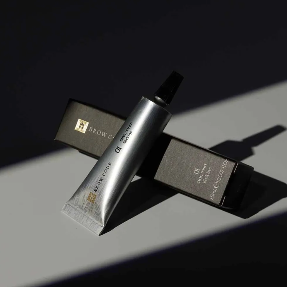 Brow Code Professional Gel Tint - Black 15ml