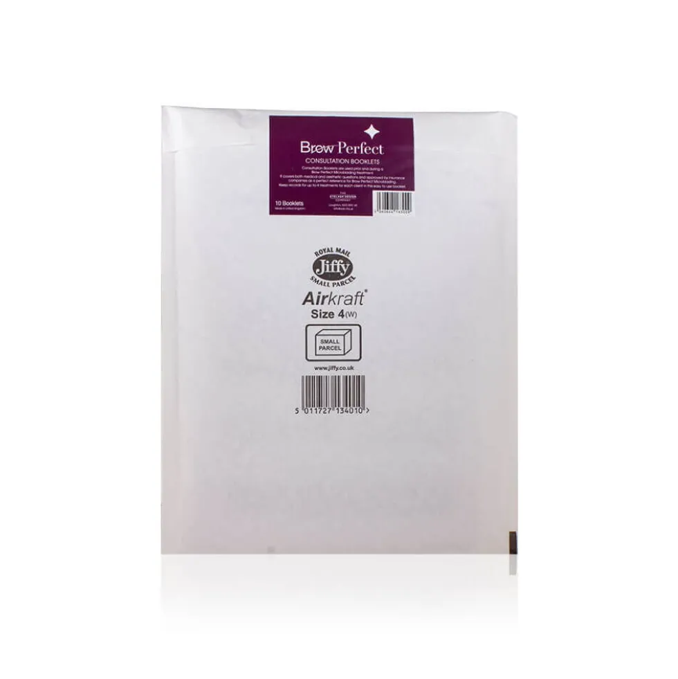 Brow Perfect Microblading Consultation Booklets, Pack of 10