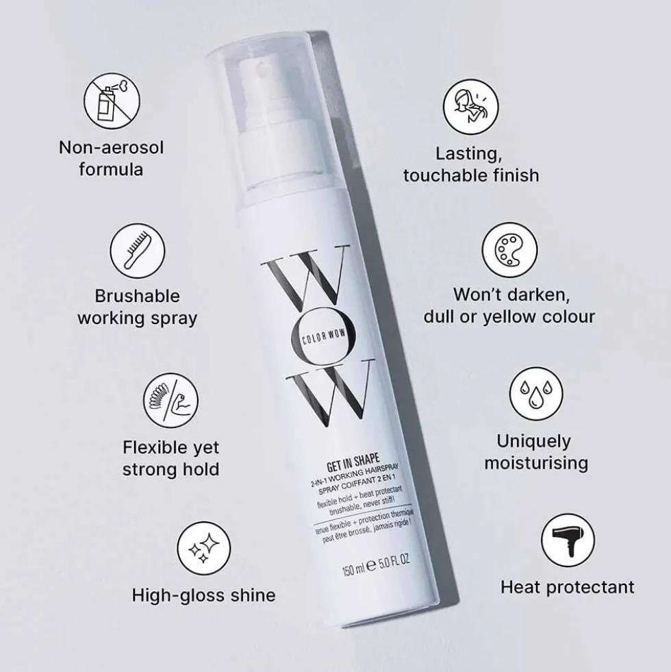 Color Wow Get In Shape 2 In 1 Working Hairspray 150ml
