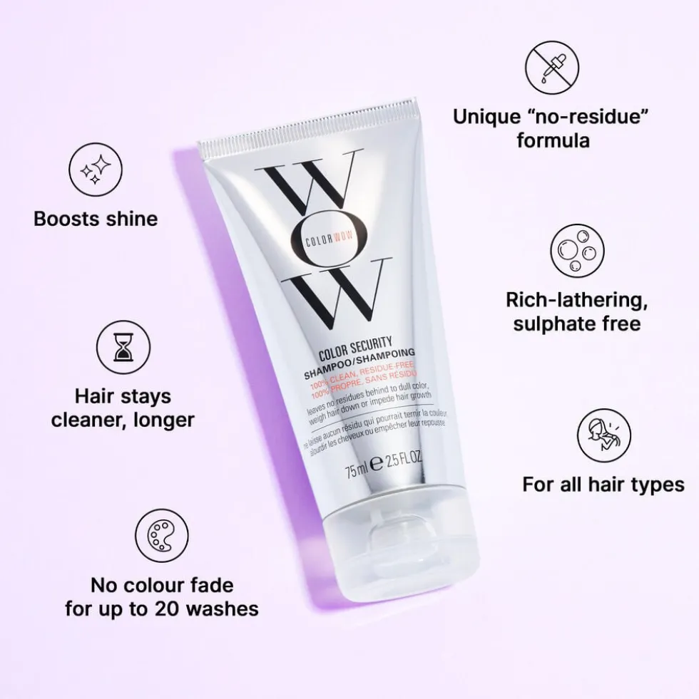 Color Wow Travel Color Security Shampoo 75ml