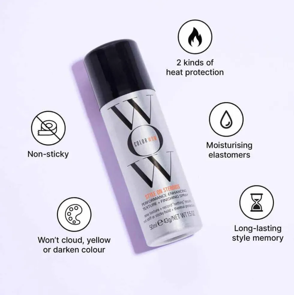 Color Wow Travel Style on Steroids Color-Safe Texturising Spray 50ml