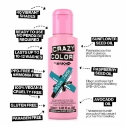 Crazy Color Semi Permanent Hair Colour Cream - Pinkissimo 100ml
