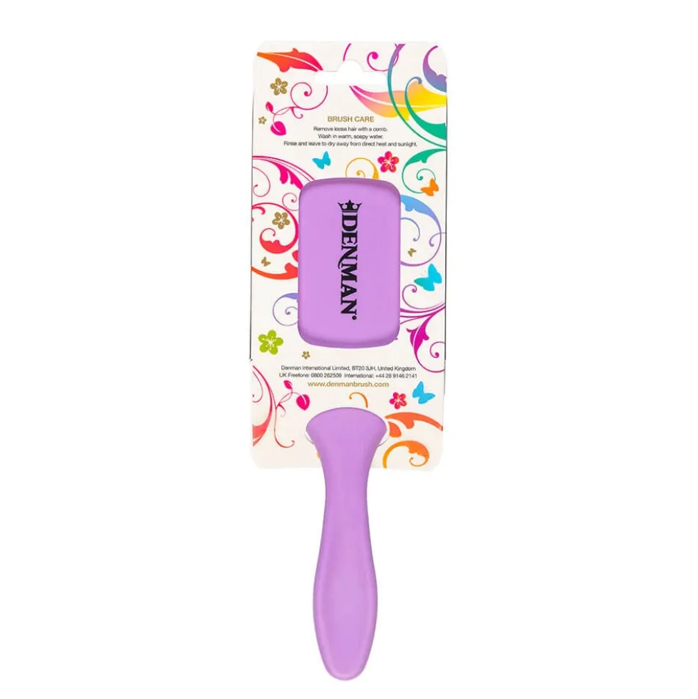 Denman Tangle Tamer Ultra Large Paddle Brush - Violet