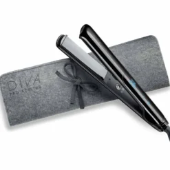Diva Professional Styling Ultra Fast, Titanium Styler Black Edition