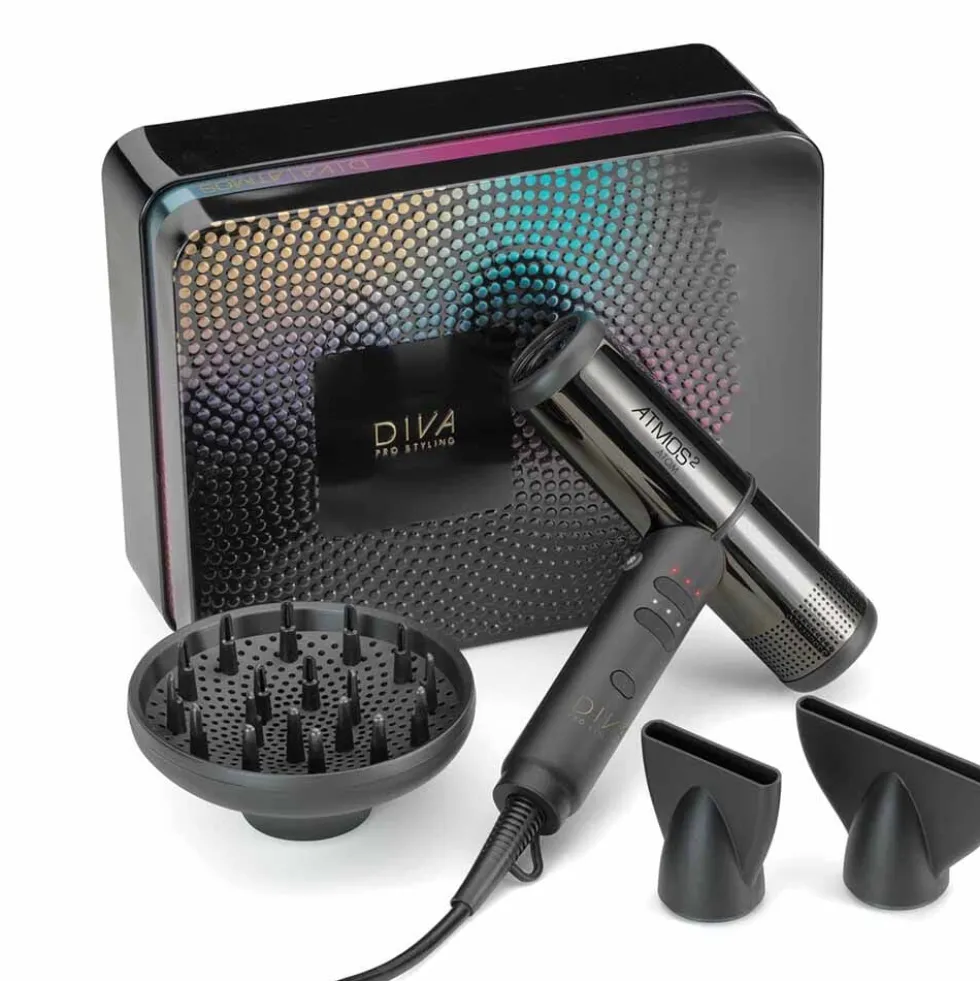 Diva Pro Styling Atmos Atom Hair Dryer