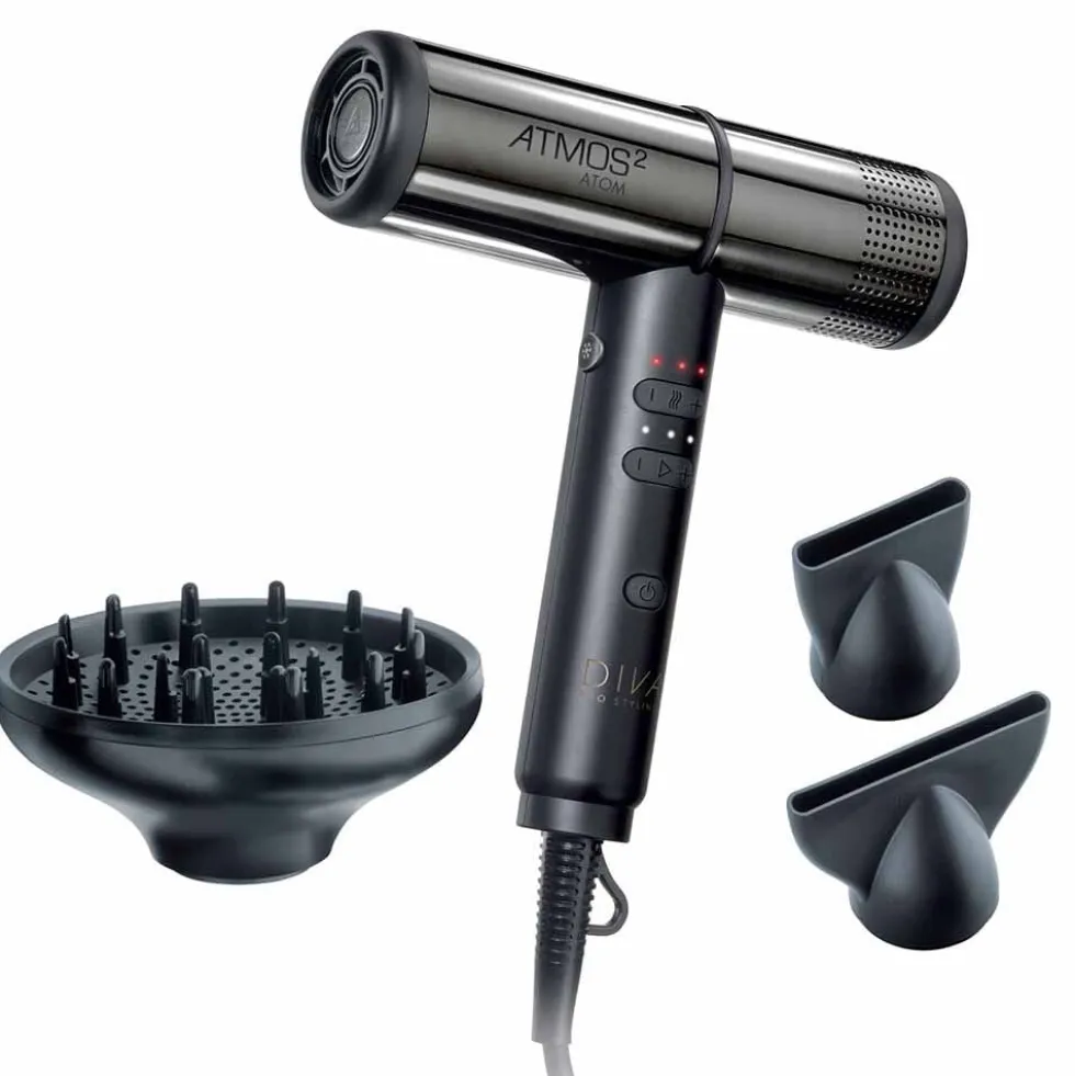 Diva Pro Styling Atmos Atom Hair Dryer
