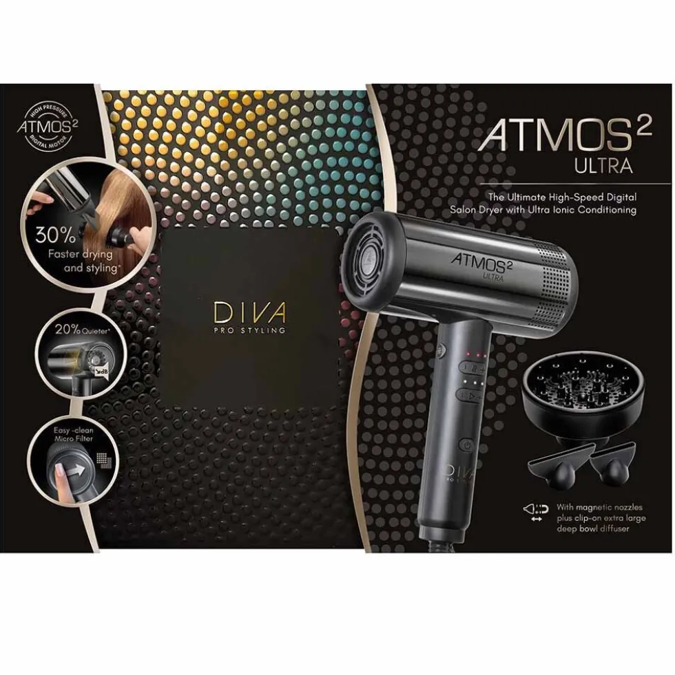 Diva Pro Styling Atmos Ultra Hair Dryer
