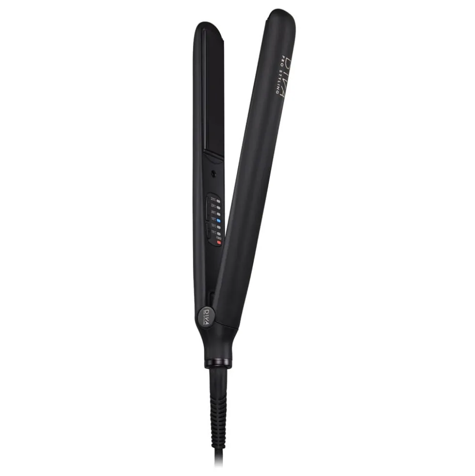 Diva Pro Styling Digital Styler, Hair Straightener Onyx