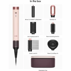 Dyson Airwrap Coanda 2X Curly & Coily Ceramic Pink and Gold