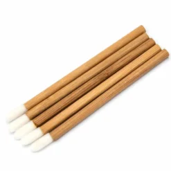 Eco-friendly Disposable Bamboo Lip Wands, Pack of 25