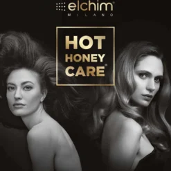 Elchim Hot Honey Care Ant-Frizz Supreme Glossy Anti-Frizz Hair Treatment, Pack of 12