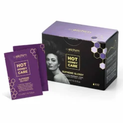Elchim Hot Honey Care Ant-Frizz Supreme Glossy Anti-Frizz Hair Treatment, Pack of 12