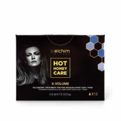 Elchim Hot Honey Care X-Volume Volumizing Hair Treatment, Pack of 12