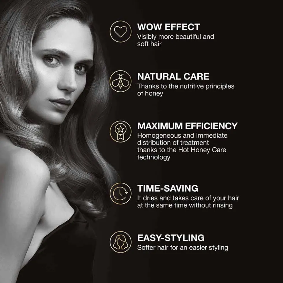 Elchim Hot Honey Care X-Volume Volumizing Hair Treatment, Pack of 12