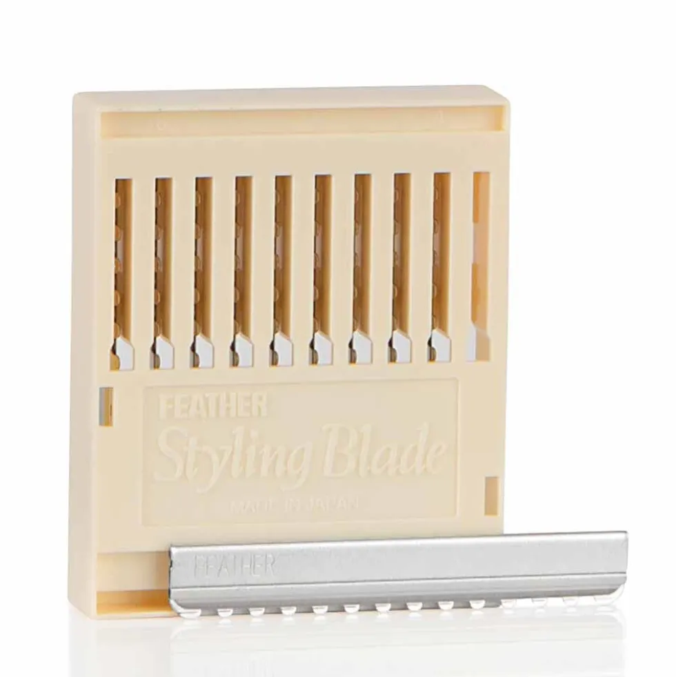 Feather EX Thinning Blades, 5 x Pack of 10