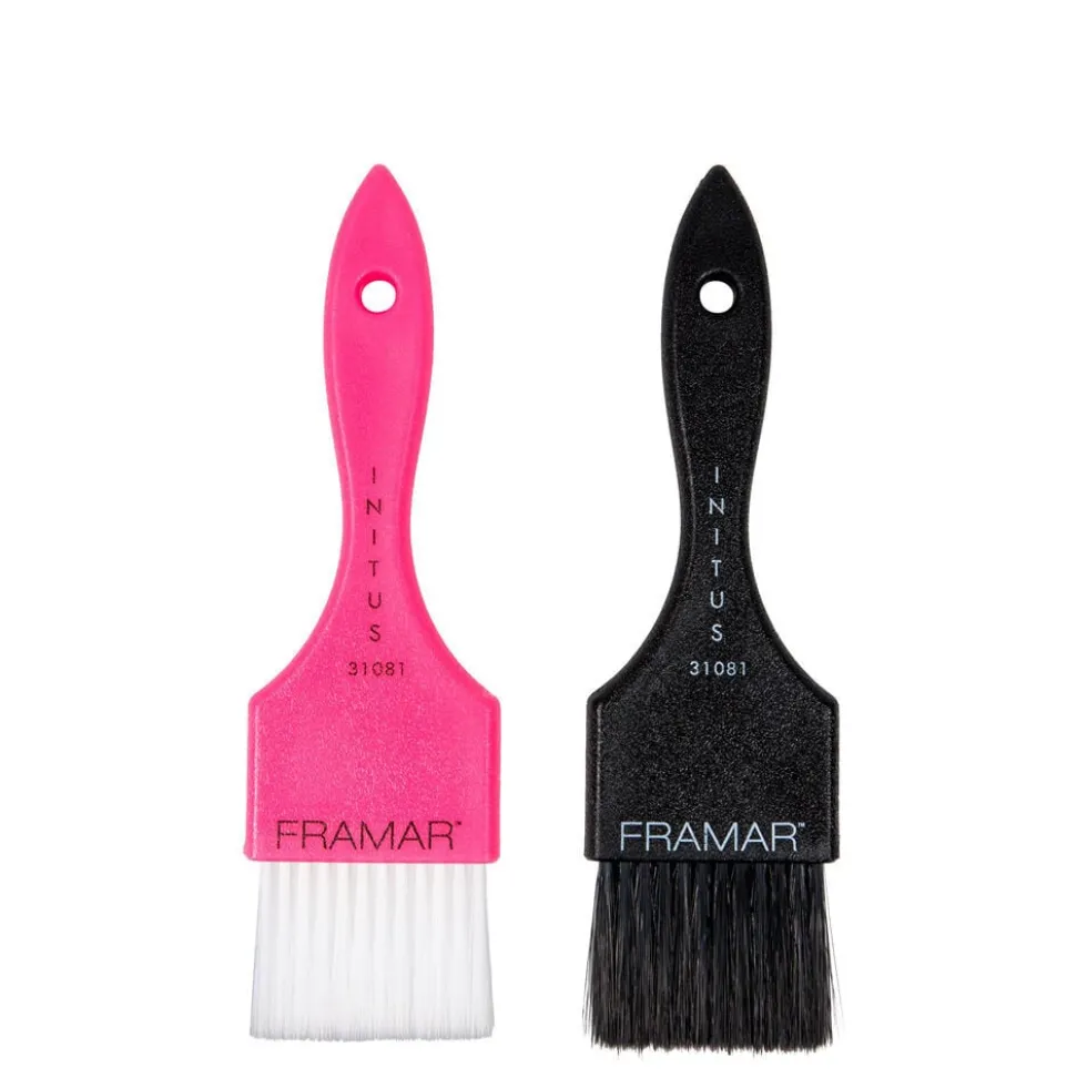 Framar Power Painter Hair Colour Application Brush, Pack of 2