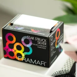 Framar Star Struck Silver Medium Embossed Hair Foil Roll 320ft