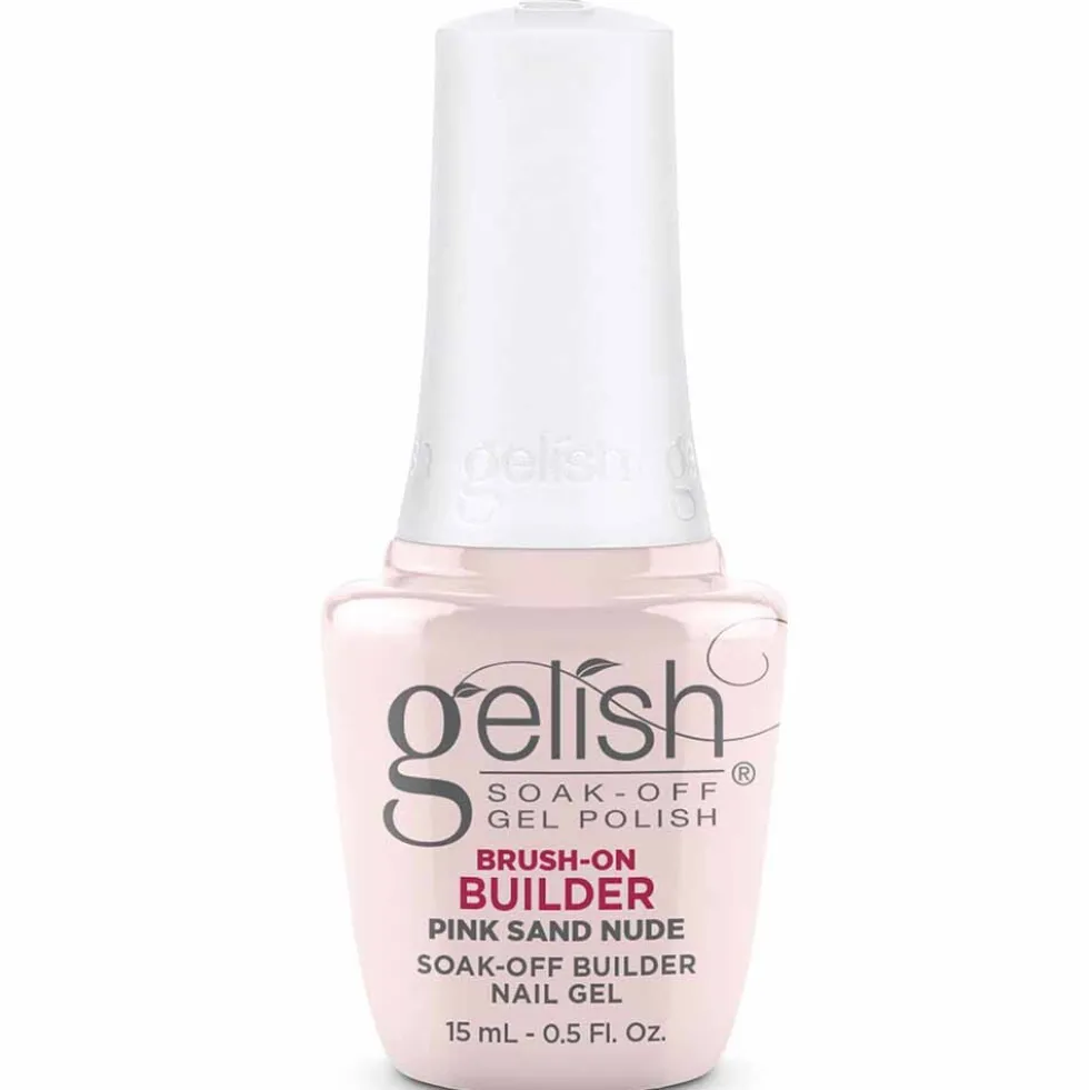Gelish Brush-On Builder Gel Pink Sand Nude 15ml