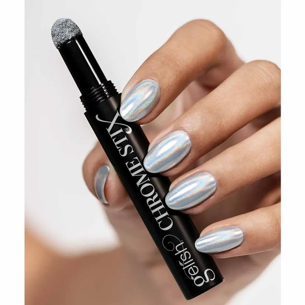 Gelish Chrome Stix - Silver Holographic 0.5g