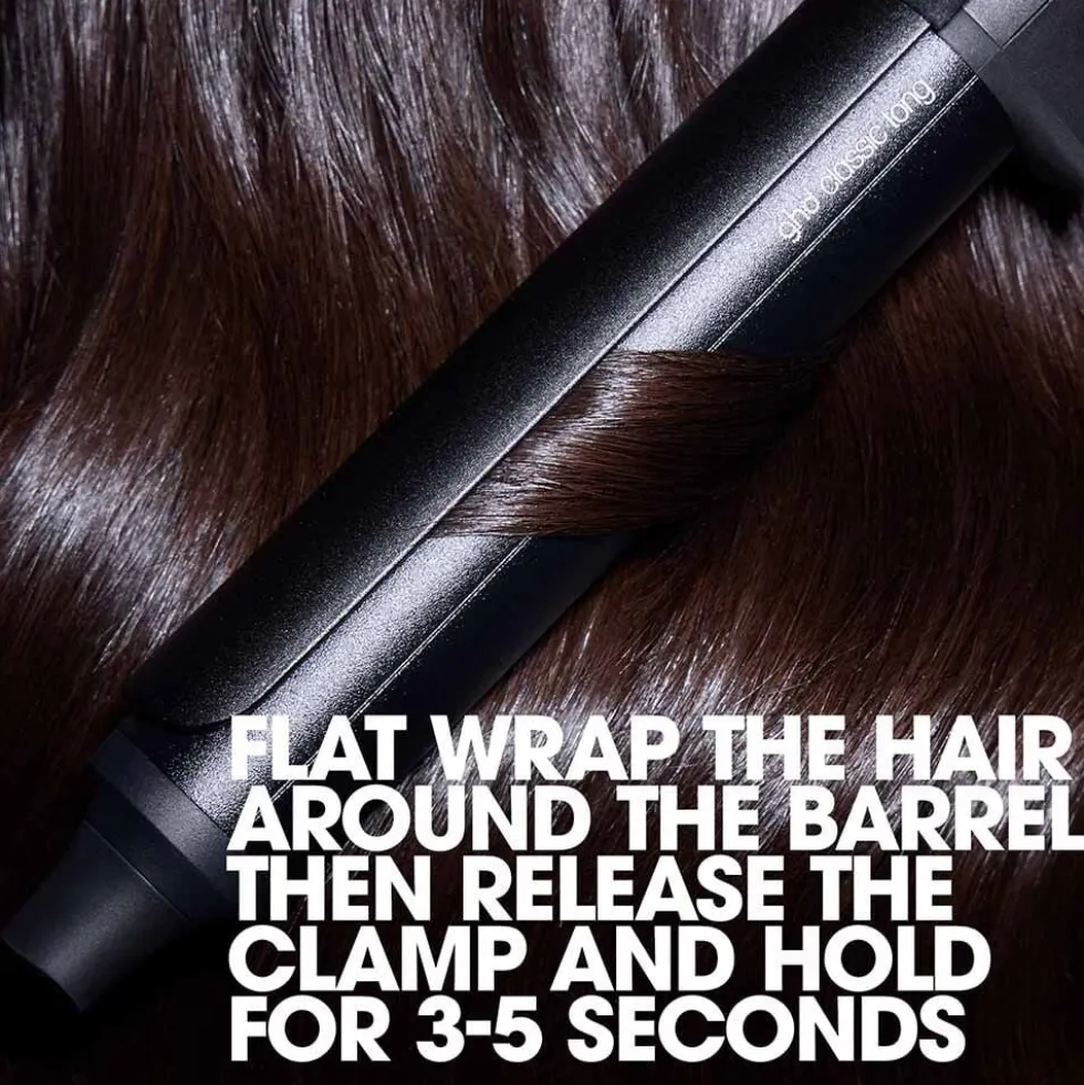 ghd Chronos Curve Classic Tong, Black
